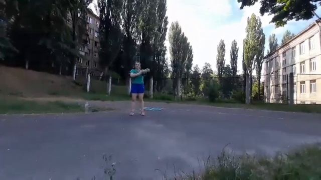 Гурток "Кіокушин карате", Віноградова Анастасія Сергіївна, урок 18 смотреть онлайн