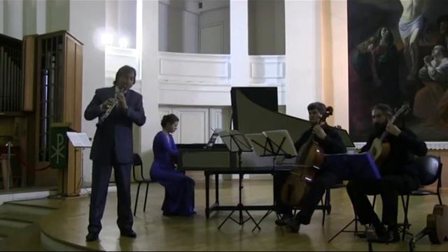Алексей Балашов (гобой), ансамбль Контрапунктус. Н.Шедвиль - "Il Pastor Fido", Соната VI соль минор смотреть онлайн