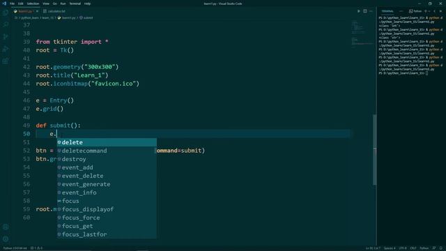 python tkinter tutorial #5 | membuat entry box смотреть онлайн