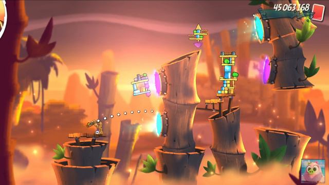 Daily Challenge/Ежедневное испытание 4-5-6 21/02/2022 Angry Birds 2. смотреть онлайн