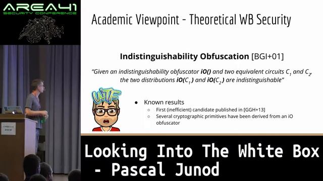 Area41 2018: Pascal Junod: Looking Into The White Box смотреть онлайн