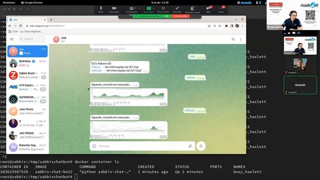 Webinar Zabbix - Apresentação de caso de uso - Chatbot смотреть онлайн