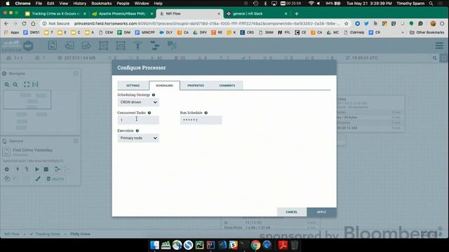 Tracking Crime as It Occurs with Apache Phoenix, Apache HBase and Apache NiFi смотреть онлайн