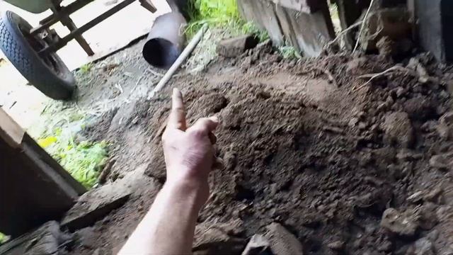 Ремонт моей мастерской. Часть 5.Делаю новый пол в коридоре. смотреть онлайн