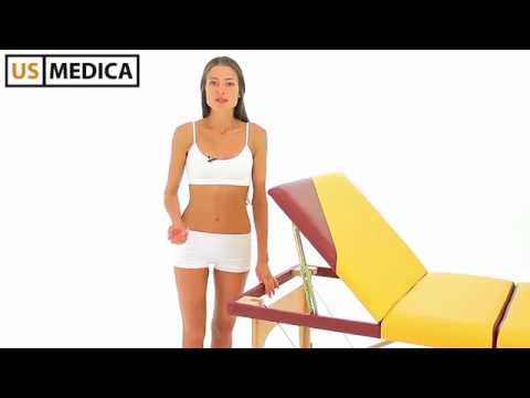 Портативный массажный стол US MEDICA Sakura смотреть онлайн