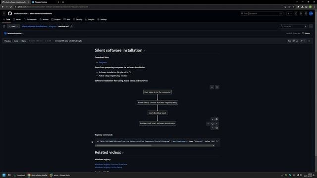 Silent software installation: Telegram смотреть онлайн