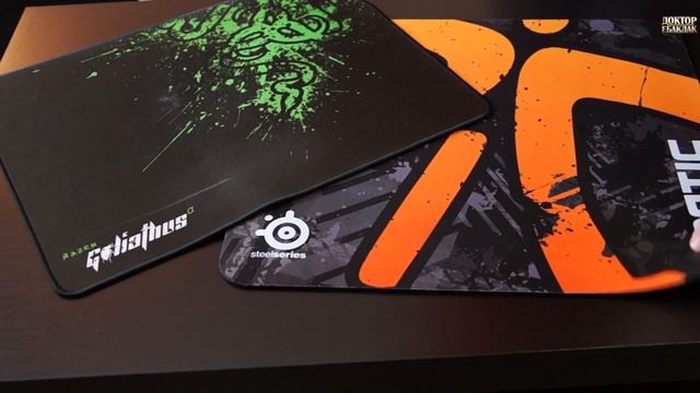 SteelSeries QcK+ Fnatic vs. Razer Goliathus Speed Alpha смотреть онлайн
