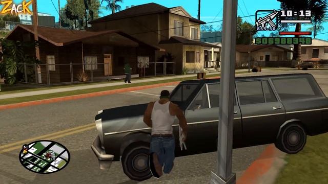 Убил Биг Смоука в начале игры GTA: San Andreas?! смотреть онлайн