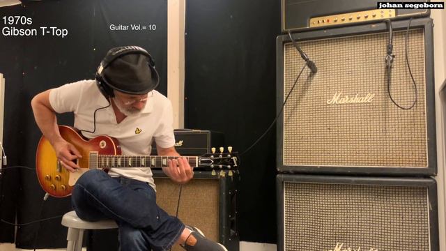 1970s Gibson T-Top -Vs- 2000s Gibson Burstbucker смотреть онлайн