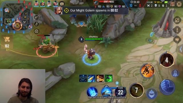 Slimz but I only Auto-Aim the Spear | Arena of Valor смотреть онлайн