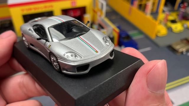 Kyosho 1:64 Ferrari 360 Challenge Stradale Silver смотреть онлайн