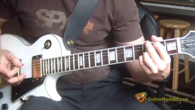 Queen - Under Pressure Guitar Lesson смотреть онлайн
