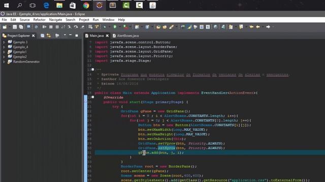 Tutorial Java FX #5 - GridPane (en español) смотреть онлайн