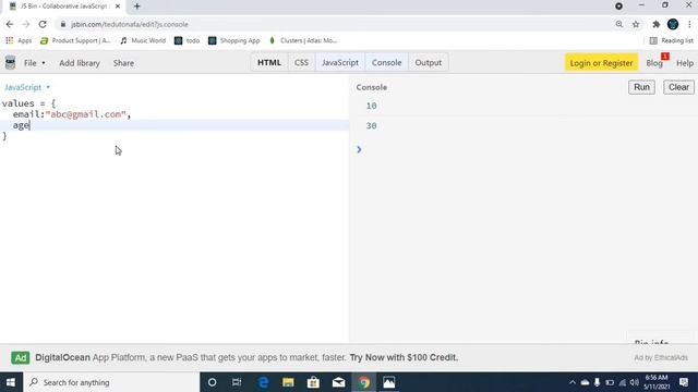 Destructuring in JavaScript - 7 - ReactJs in telugu смотреть онлайн