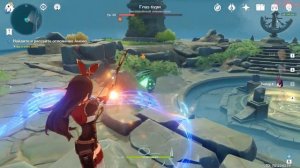 Genshin Impact - Квест на секретном острове - Время и Ветер