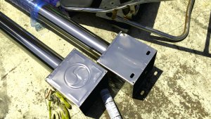 Монтаж слива на здание из сендвич панелей