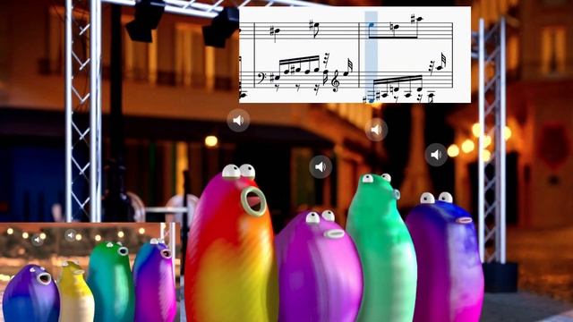 Beethoven - Für Elise performed by Blob Opera смотреть онлайн