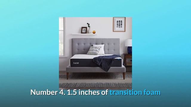 LUCID 10 Inch 2020 Gel Memory Foam Mattress - Medium Plush Feel Review смотреть онлайн