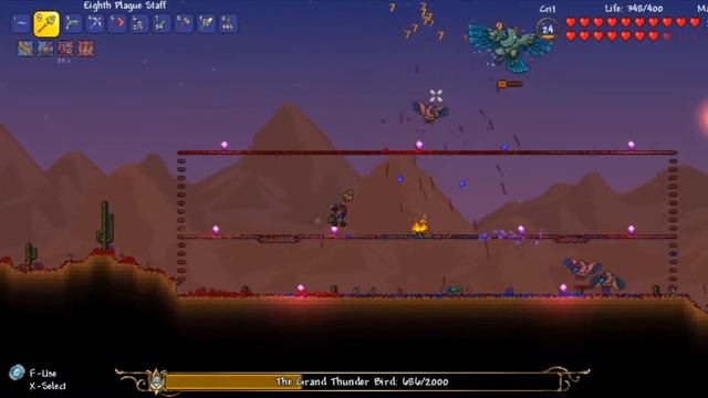 Terraria Overhaul #1 : นกสายฟ้าและดวงตาคธูลู смотреть онлайн