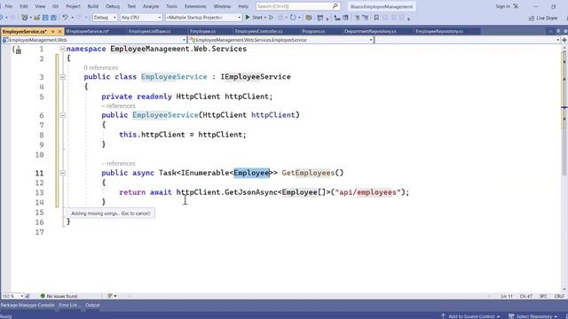 ASP.NET Core Blazor - 21 - Call REST API from ASP.NET Core Blazor. смотреть онлайн