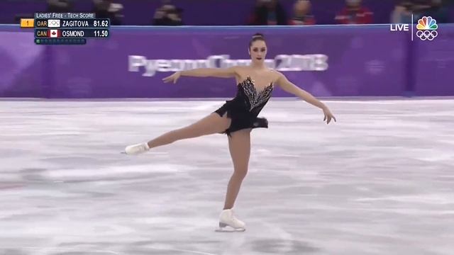 Kaetlyn Osmond 2018 Olympics SP & FS (NBC) смотреть онлайн