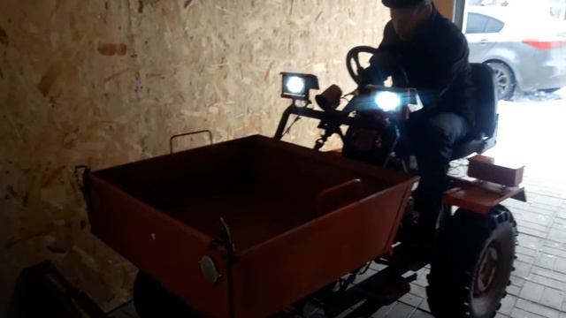 Самодельный минитрактор из мтз 09 смотреть онлайн