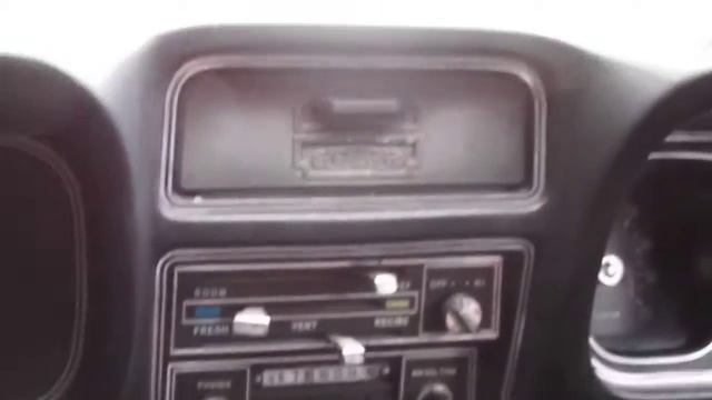 1972 Mitsubishi Glant Colt Interior смотреть онлайн