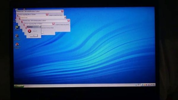 Windows XP Crazy Error