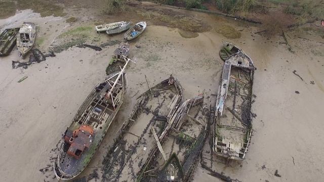 Pin Mill Suffolk filmed with DJI Phantom 3 Standard with Litchi смотреть онлайн