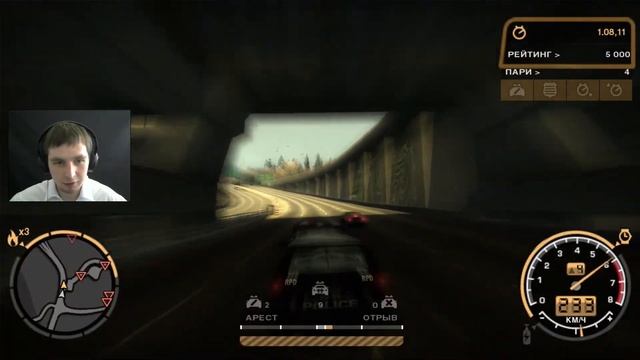 МОД НА ПОЛИЦЕЙСКИЕ ТАЧКИ | NFS: Most Wanted смотреть онлайн