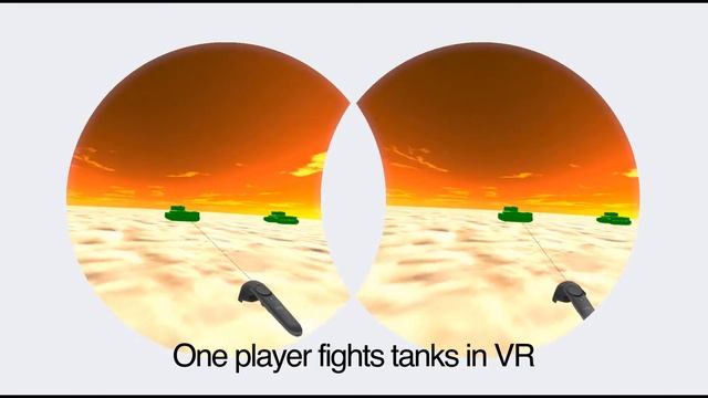 Asymmetric multi-player game using web VR смотреть онлайн