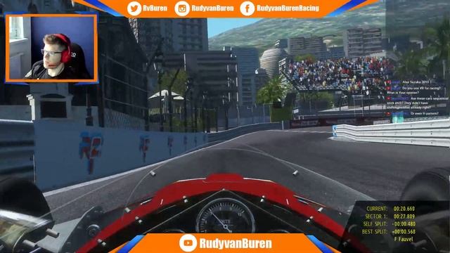 rFactor2 | Rudy van Buren | Historic Monaco | EVE & SPARK FUN смотреть онлайн