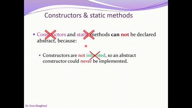 Java: chapter 10: Abstract Class – Theoretical Part (In Arabic) смотреть онлайн