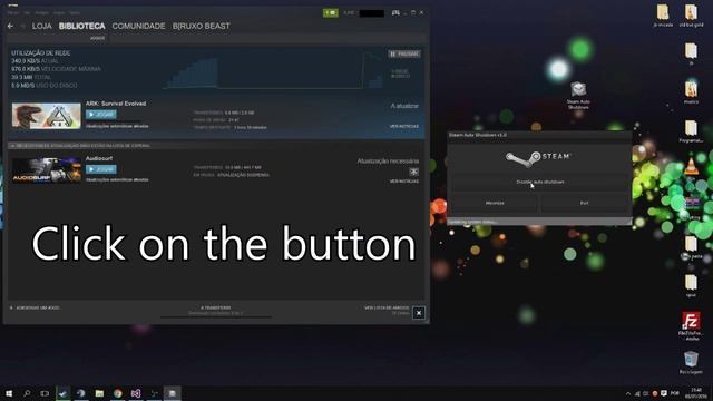 How to shutdown your PC automatically after steam downloads finish [UPDATED 2022] смотреть онлайн