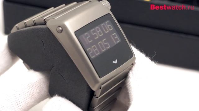 Цифровые часы с автоматическим механизмом Ventura V Tec Kappa W 23 01 T смотреть онлайн