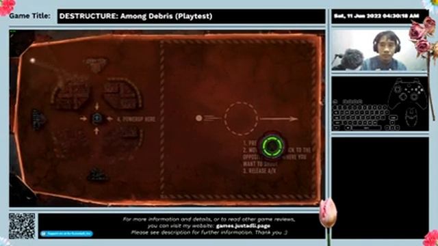DESTRUCTURE: Among Debris (Playtest) - First Time Impression - Gameplay (Till Defeated) смотреть онлайн
