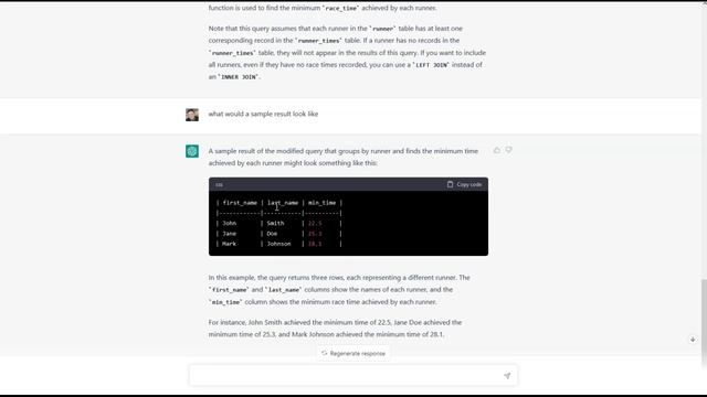 Simplifying Basic SQL Queries and Table Design with ChatGPT смотреть онлайн