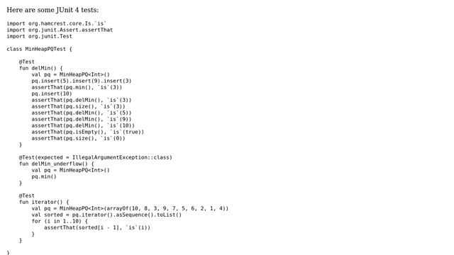 Code Review: Minimum Priority Queue implementation in Kotlin смотреть онлайн