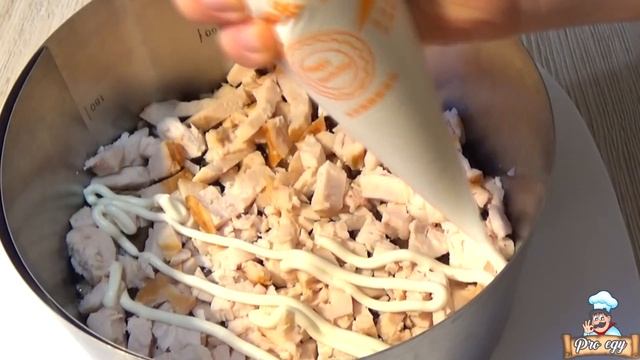 Салат "Обжорка". Мужчины оценят! смотреть онлайн