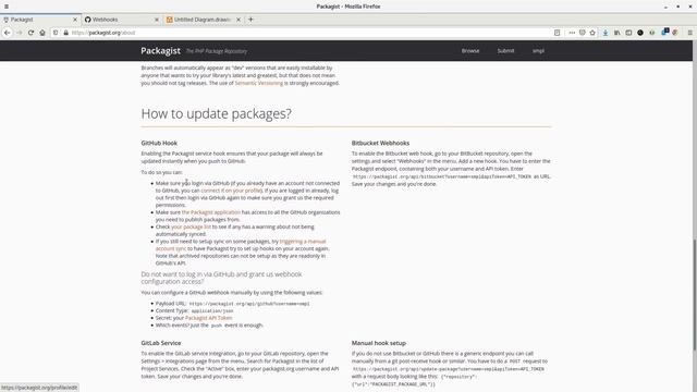 PHP, composer, публикация пакета на packagist и github смотреть онлайн