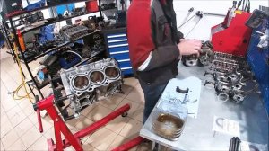 Капитальный ремонт двигателя Nissan Murano за 20 минут!