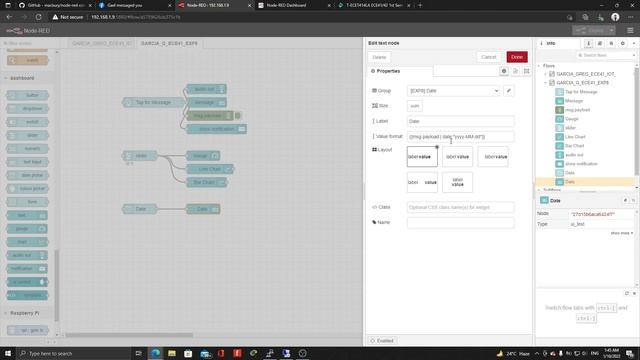 I.O.T. LAB - Experiment 8 - Exploring Node-RED Dashboard смотреть онлайн