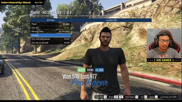 ? GTA 5 Online Races | LIVE STREAM | Hi5 GAMER ✅ смотреть онлайн