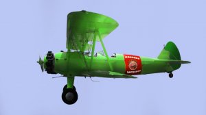 Самолетики для детей. Биплан - собираем пазл. Развивающие мультики для самых маленьких