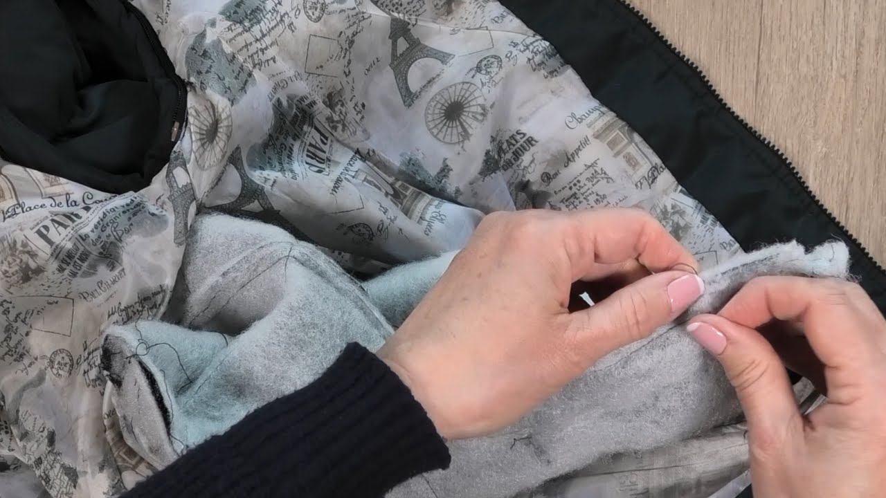 Как ушить куртку (пуховик) своими руками смотреть онлайн