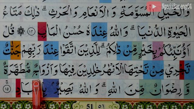 KHATAM QURAN II SURAH ALI 'IMRAN AYAT 10-20 TARTIL BELAJAR MENGAJI EP-38 смотреть онлайн
