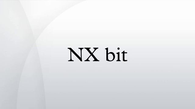 NX Bit