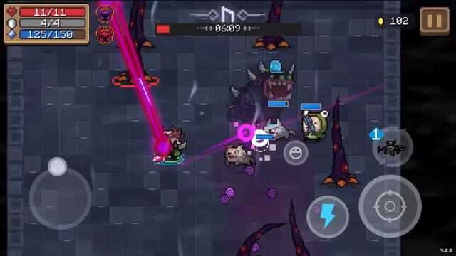 Все боссы Soul Knight 4.2.8 в хардмоде за друида!