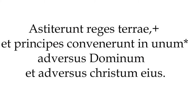 Servite Domino (Великий пост), григорианский хор базилики Св. Екатерины, Санкт-Петербург смотреть онлайн