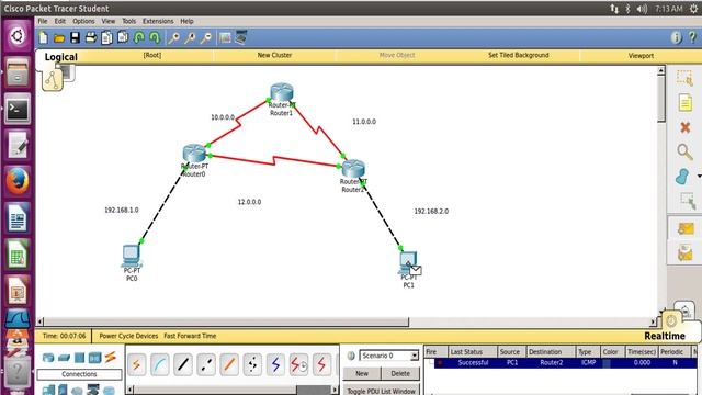 OSPF(Open Shortest Path First) - Configuration in Cisco Packet Tracer смотреть онлайн